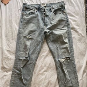 Agolde ripped jeans